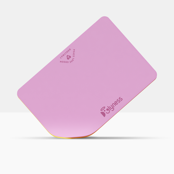 Doglymat™ Pawfect Pink | Hållbara Groomingmattor Till Trimbordet