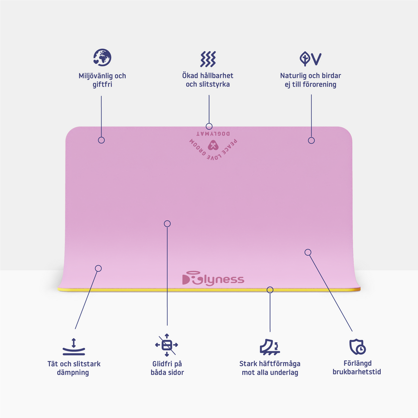 Doglymat™ Pafwect Pink | Hållbara Groomingmattor Till Trimbordet